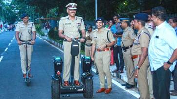 Kerala Police starts Hover Patrolling in Trivandrum to get a modern touch for policing etj Kerala Police starts Hover Patrolling in Trivandrum to get a modern touch for policing etj