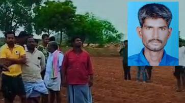 A young man who was on a current pole was electrocuted and died in Ballari gvd A young man who was on a current pole was electrocuted and died in Ballari gvd
