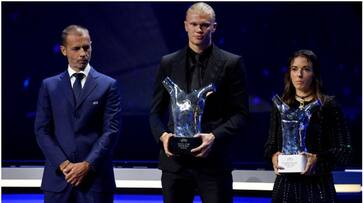 Erling Haaland bags UEFA Mens Player of the Year award btb Erling Haaland bags UEFA Mens Player of the Year award btb