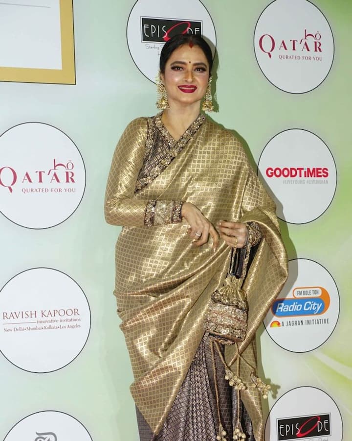 Rekha's eternal love for Kanjeevaram saris | Times of India