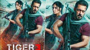 Tiger 3 First Poster OUT: Witness Salman Khan-Katrina Kaif in fierce action avatars ATG Tiger 3 First Poster OUT: Witness Salman Khan-Katrina Kaif in fierce action avatars ATG