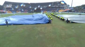 Rain Stopped play in IND vs PAK Match in Asia Cup 2023 at Pallekele rsk Rain Stopped play in IND vs PAK Match in Asia Cup 2023 at Pallekele rsk
