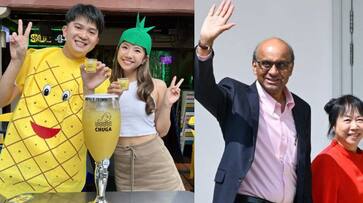 Tharman Shanmugaratnam victory Free 1.5 liter Pineapple soju for people in singapore conditions apply ans Tharman Shanmugaratnam victory Free 1.5 liter Pineapple soju for people in singapore conditions apply ans