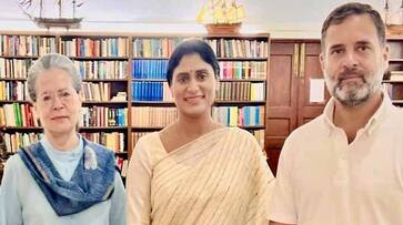 YS Sharmila Sensational statement about YSRTP merger in Congress News ksm YS Sharmila Sensational statement about YSRTP merger in Congress News ksm
