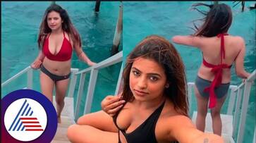 Sonu Gowda got highest views for her Bikini video from maldives vacation Vin Sonu Gowda got highest views for her Bikini video from maldives vacation Vin