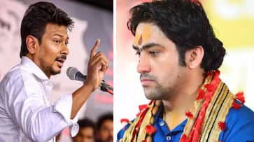 Bageshwar Dham head slams Udhayanidhi Stalin for call to eliminate Sanatan Dharma Bageshwar Dham head slams Udhayanidhi Stalin for call to eliminate Sanatan Dharma