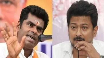 Sanatana Dharma row: BJP's Annamalai dubs Udhayanidhi Stalin as South India's 'Pappu' - WATCH snt Sanatana Dharma row: BJP's Annamalai dubs Udhayanidhi Stalin as South India's 'Pappu' - WATCH snt