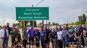 Highway stretch in California named after Indian-origin cop Ronil Singh who was shot dead in 2018 snt Highway stretch in California named after Indian-origin cop Ronil Singh who was shot dead in 2018 snt