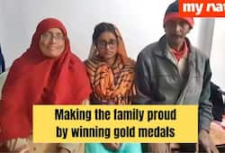 a hawkers daughter earns three gold medals in lucknow university iwh
