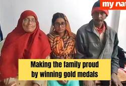 a hawkers daughter earns three gold medals in lucknow university iwh