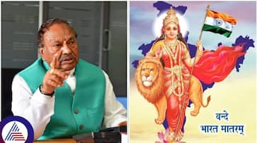 Indians are says Bharat Mataki Jai but not says India Mataki Jai KS Eshwarappa outraged sat Indians are says Bharat Mataki Jai but not says India Mataki Jai KS Eshwarappa outraged sat