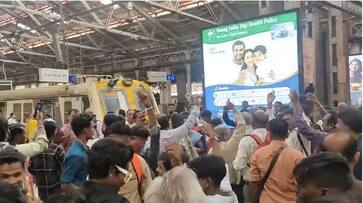 WATCH Heartwarming farewell celebration for dedicated Mumbai train motorman goes viral snt WATCH Heartwarming farewell celebration for dedicated Mumbai train motorman goes viral snt