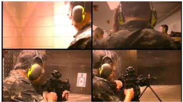 Kamalhaasan 233 movie gun shooting Training Begins video Kamalhaasan 233 movie gun shooting Training Begins video