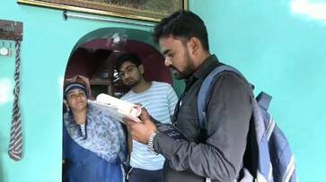 Cheating gas users in the name of awareness inspection insurance at chitradurga gvd Cheating gas users in the name of awareness inspection insurance at chitradurga gvd