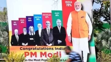 Congress vs BJP over old hoarding featuring PM, world leaders ahead of G20 lns Congress vs BJP over old hoarding featuring PM, world leaders ahead of G20 lns
