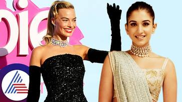 Radhika Merchant And Margot Robbie Wore The Exact Same Layered Diamond Necklace roo Radhika Merchant And Margot Robbie Wore The Exact Same Layered Diamond Necklace roo