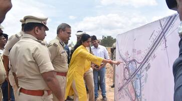 ADGP Alok Kumar inspects Bengaluru Chennai highway instructs officials to prevent accidents gvd ADGP Alok Kumar inspects Bengaluru Chennai highway instructs officials to prevent accidents gvd