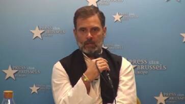An attempt is underway to change India's constitution - Rahul Gandhi in Brussels..ISR An attempt is underway to change India's constitution - Rahul Gandhi in Brussels..ISR
