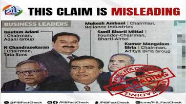 PIB fact checks media reports based on an article by Reuters claiming Gautam Adani-Mukesh Ambani invited to G20 special dinner ksp PIB fact checks media reports based on an article by Reuters claiming Gautam Adani-Mukesh Ambani invited to G20 special dinner ksp