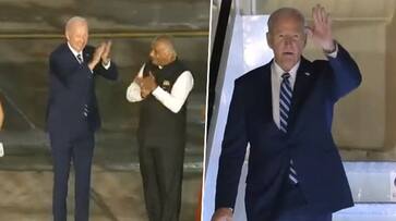 US President Joe Biden lands in India for historic G20 Summit check updates gcw US President Joe Biden lands in India for historic G20 Summit check updates gcw