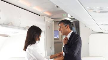 UK PM rishi sunak and her wife akshata murthy photo went viral before they leaving for delhi to attend G20 summit 2023 kms UK PM rishi sunak and her wife akshata murthy photo went viral before they leaving for delhi to attend G20 summit 2023 kms
