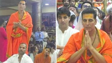 Akshay Kumar turned 56th: Actor visits Mahakaleshwar temple with cricketer Shikhar Dhawan (Video) RBA Akshay Kumar turned 56th: Actor visits Mahakaleshwar temple with cricketer Shikhar Dhawan (Video) RBA