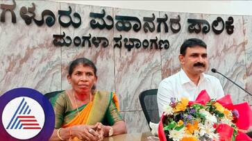 Sudhir Shetty elected as Mangalore Corporation Mayor sunitha as Deputy Mayor rav Sudhir Shetty elected as Mangalore Corporation Mayor sunitha as Deputy Mayor rav