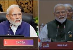 g-20 summit 2023 live update new delhi in hindi pm modi nameplate changed india to bharat kxa 