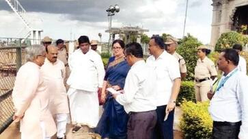 Cauvery Yatre by BJP soon to protect the interests of farmers at mandya gvd Cauvery Yatre by BJP soon to protect the interests of farmers at mandya gvd