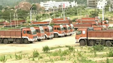 Brake by Govt for ore transport trucks at chitradurga gvd Brake by Govt for ore transport trucks at chitradurga gvd