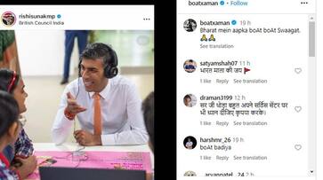 G20 Summit 2023 UK PM Rishi Sunak wears boAt headphones ceo Aman Gupta reacts gcw G20 Summit 2023 UK PM Rishi Sunak wears boAt headphones ceo Aman Gupta reacts gcw