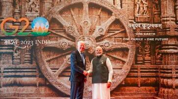Prime Minister Modi introduced the Konark Kalachakra to the global elite at G20 summit akb Prime Minister Modi introduced the Konark Kalachakra to the global elite at G20 summit akb