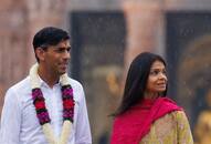 g-20 summit 2023 live update uk prime minister rishi sunak visited akshardham temple with her wife akshata murthykxa