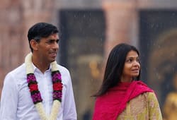 g-20 summit 2023 live update uk prime minister rishi sunak visited akshardham temple with her wife akshata murthykxa
