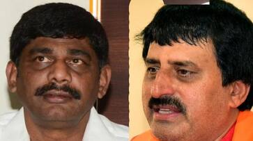 MP DK Suresh Slams On CP Yogeshwar At Channapatna gvd MP DK Suresh Slams On CP Yogeshwar At Channapatna gvd