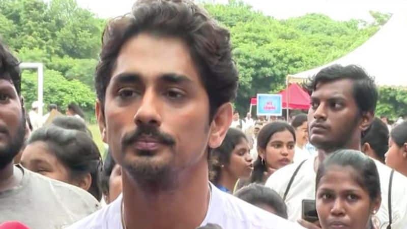 Chikku star Siddharth talks about his film event being disrupted by pro-Kannada group; here's what he said  RBA