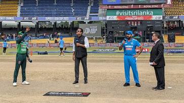 Pakistan won the toss and choose to field first against India in Asia Cup Super Fours 3rd Match at Colombo rsk Pakistan won the toss and choose to field first against India in Asia Cup Super Fours 3rd Match at Colombo rsk