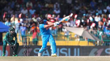 Rohit Sharma create a history by Hitting Six against Shaheen afridi in very first over during Pakistan vs India Asia Cup Super Fours 3rd Match at Colombo rsk Rohit Sharma create a history by Hitting Six against Shaheen afridi in very first over during Pakistan vs India Asia Cup Super Fours 3rd Match at Colombo rsk