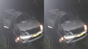 road accident.. car-truck collision.. seven members of the same family died..ISR road accident.. car-truck collision.. seven members of the same family died..ISR