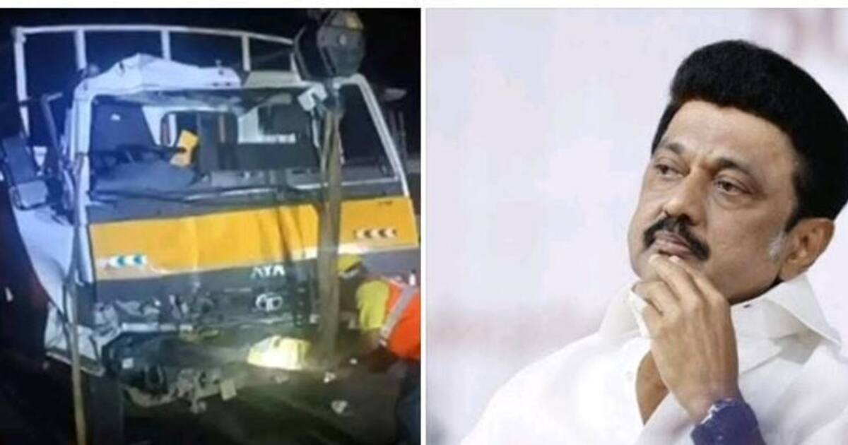 வேன் கவிழ்ந்து 7 பெண்கள் துடி துடித்து பலியான சம்பவம்..! மிகுந்த வேதனை தருகிறது- ஸ்டாலின் இரங்கல்