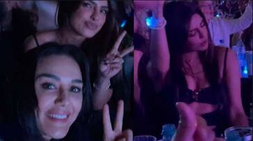 Priyanka Chopra attends the Jonas Brothers concert with Preity Zinta rav Priyanka Chopra attends the Jonas Brothers concert with Preity Zinta rav