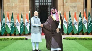 PM Modi holds bilateral talks with Saudi Crown Prince Mohammed bin Salman RMA PM Modi holds bilateral talks with Saudi Crown Prince Mohammed bin Salman RMA