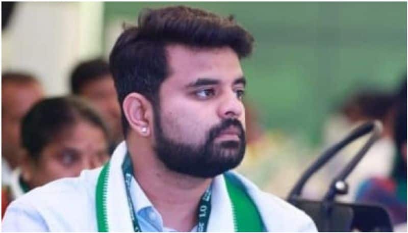 Sexual harassment and stalking case registered against ex-minister H D Revanna his MP son Prajwal