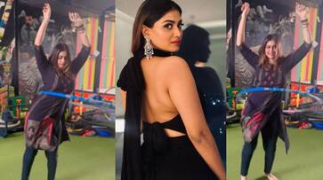 Actress Shivani Narayanan Hoola hoop video viral gan Actress Shivani Narayanan Hoola hoop video viral gan