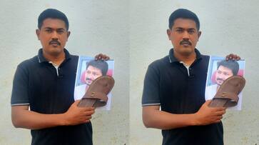 AP Janajagarana Samithi convenor annouced slapping Udayanidhi with slipper AKP AP Janajagarana Samithi convenor annouced slapping Udayanidhi with slipper AKP