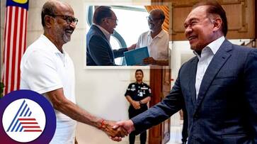 Rajinikanth meets Malaysian Prime Minister Anwar Ibrahim suc Rajinikanth meets Malaysian Prime Minister Anwar Ibrahim suc