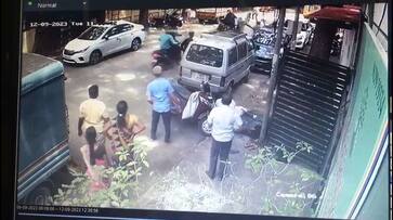 3 accused attacked by youth at deadly weapon in coimbatore video goes viral vel 3 accused attacked by youth at deadly weapon in coimbatore video goes viral vel