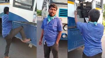 Man theft govt bus in telanganas siddipet Abandons Bus on Midway later arrested akb Man theft govt bus in telanganas siddipet Abandons Bus on Midway later arrested akb