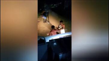 drunk youngsters did a dance in front of government bus in dindigul district vel drunk youngsters did a dance in front of government bus in dindigul district vel