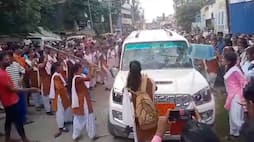 Bihar School girls trash officer's car in protest over lack of facilities WATCH AJR